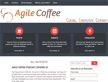 Tablet Screenshot of agilecoffee.com